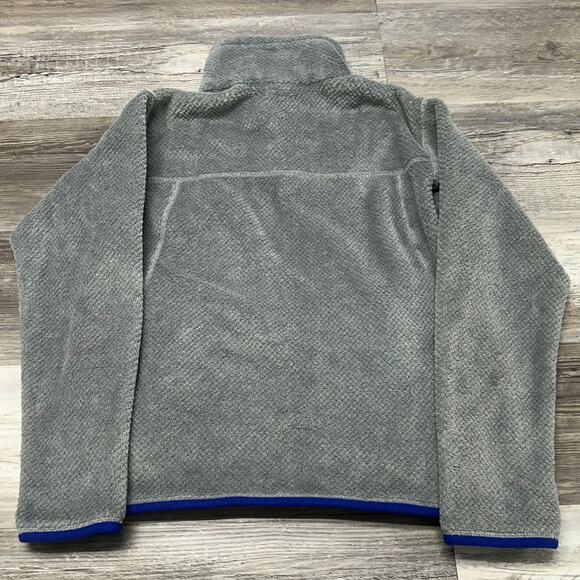 Patagonia Re Tool Snap-T Sweater Gray Womens M Pullover Polartec Fleece Jacket - Picture 3 of 9
